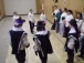 Paniom si� nie odmawia, wi�c zgodnie stan�li do szermierczego uk�onu ...