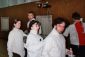 Po�ow� czasu przeznaczonego na rozgrzewk� zaj�o studentom ubieranie si�, z wykorzystaniem metody : "�a�cuszek wzajemnej samopomocy"...