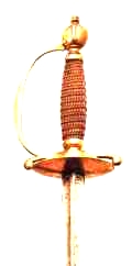 Szpada dworska z ok 1740 r.