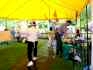 Rozgrzewka zwyci�zc�w w Turnieju Rodzinnym - na planszy Jacek Soszy�ski z c�rk� - Agnieszk�